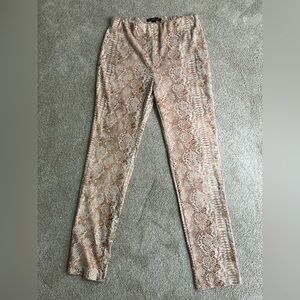 LIOR Paris vegan animal snake skin leggings pants Y2K Mobwife indie sleaze 8